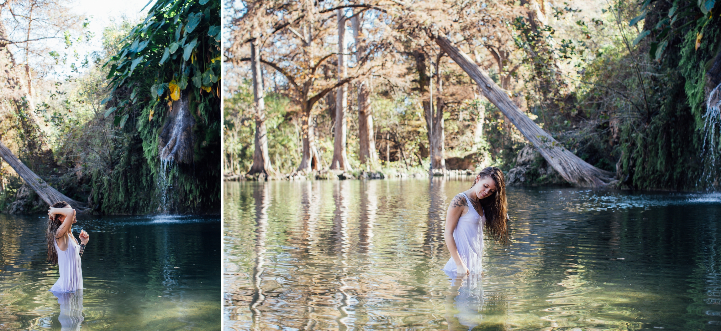 Inspire Boudoir Austin outdoor boudoir shoot in Spicewood Texas