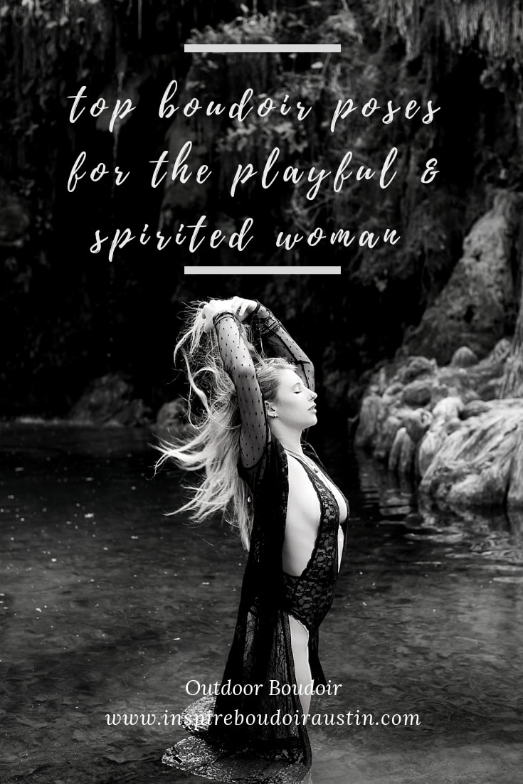 top boudoir poses for the playful and spirited woman - Inspire Boudoir Austin
